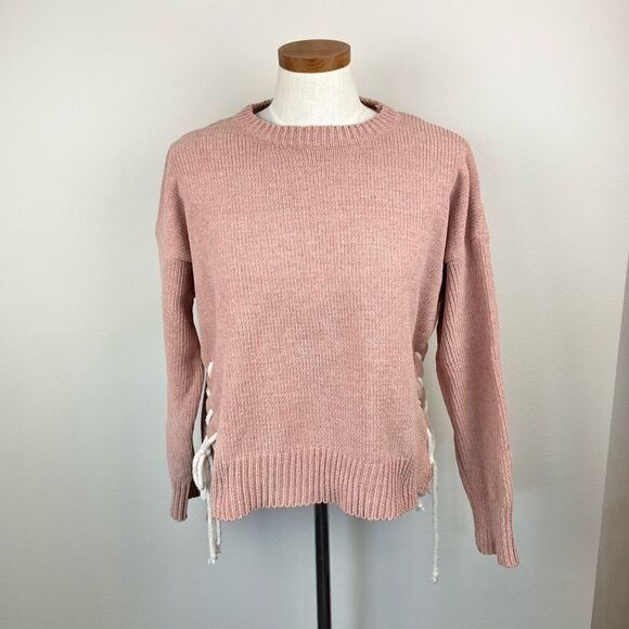 Pol Side Lace-Up Sweater - Picture 1 of 6
